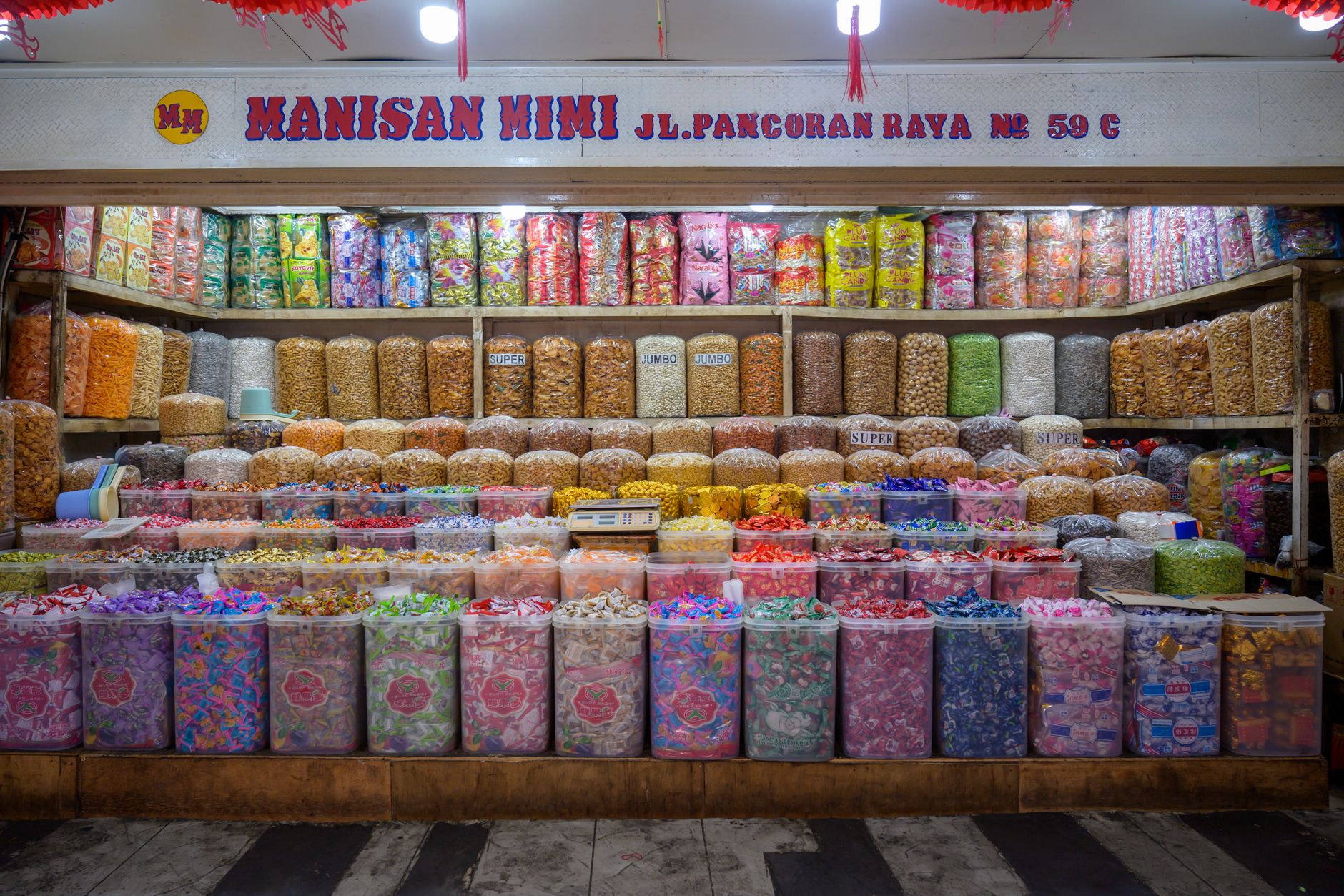 Indonesian convenience store food