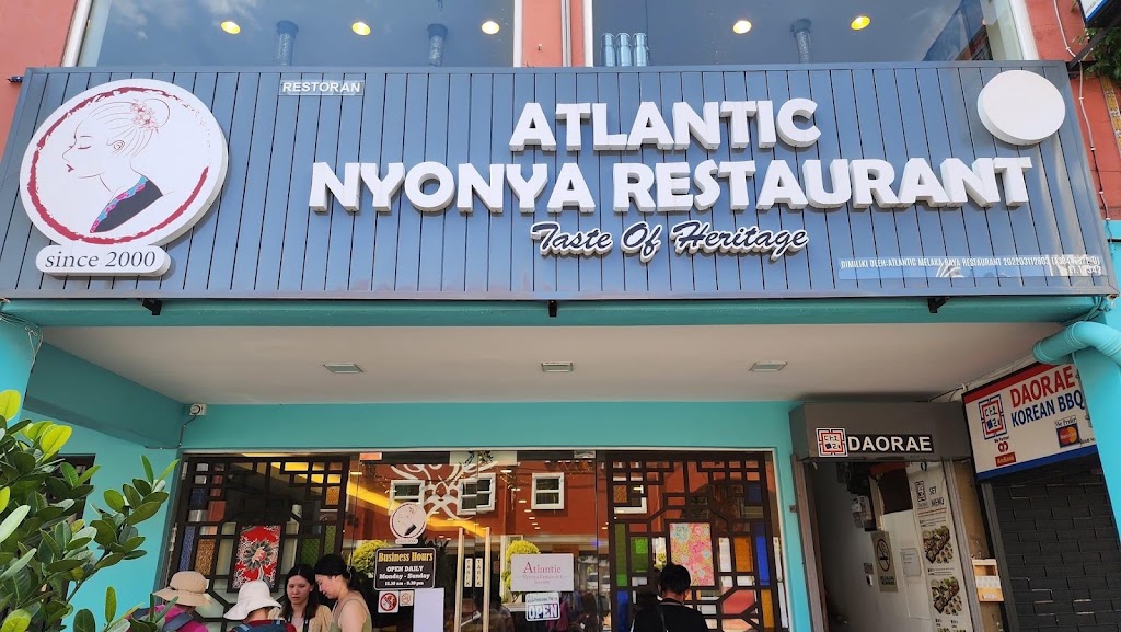 ATLANTIC NYONYA @ MELAKA RAYA - best food in malacca nyonya satay chicken rice balls