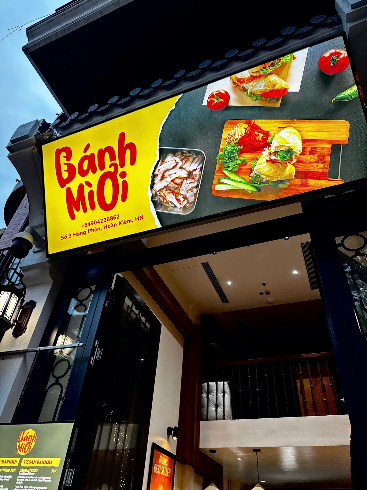 Verified best banh mi Hanoi