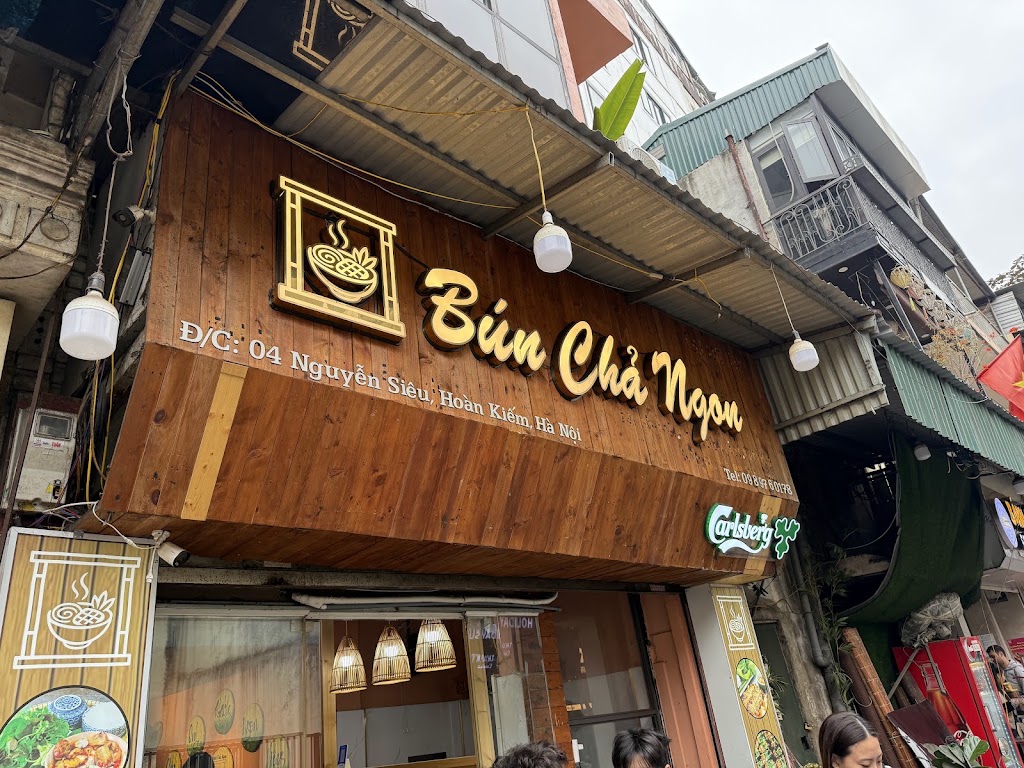 Bún chả ngon - bun cha hanoi