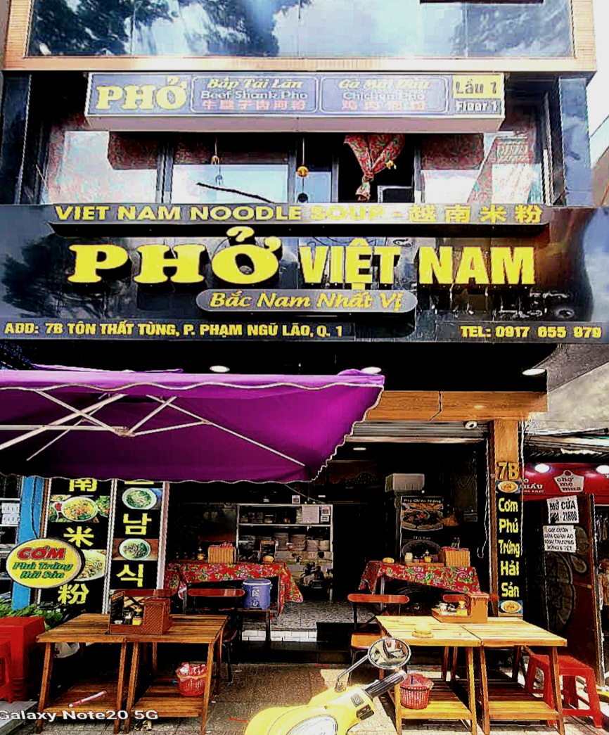 Phở Việt Nam- best pho in ho chi minh open 24/24h - pho ho chi minh city
