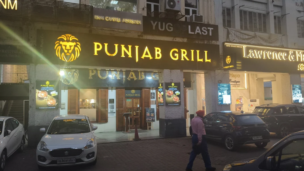 Punjab Grill Janpath - paneer tikka delhi