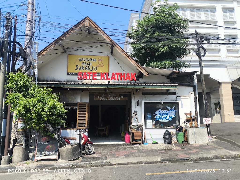 Sate Klathak Mbah Sukarjo(ꦱꦠꦺꦏ꧀ꦭꦛꦏ꧀ꦩ꧀ꦧꦃꦱꦸꦏꦂꦗꦺꦴ) - satay Yogyakarta