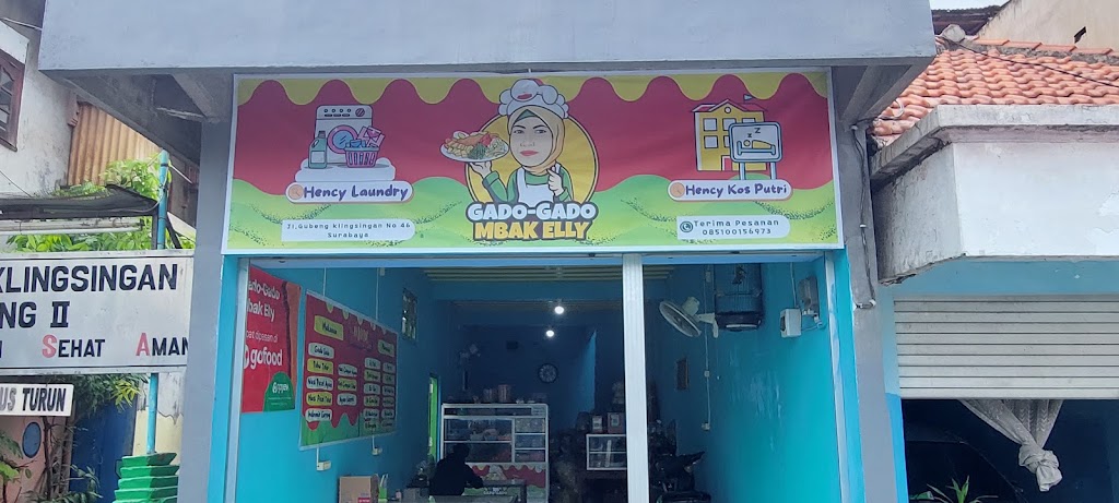 Gado gado mbak Elly - gado gado Surabaya